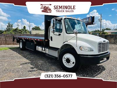 Used 2016 Freightliner M2 106 Day Cab Morgan Truck Body Steel Flatbed Truck for sale #0006 - photo 1
