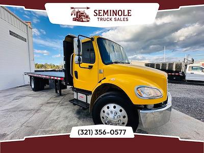 Used 2019 Freightliner M2 106 Conventional Cab Steel Flatbed Truck for sale #0020 - photo 1