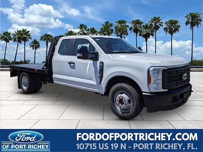 New 2024 Ford F-350 XL Super Cab 9' 4" Bedrock Steel Flatbed Truck for sale #EE65905 - photo 1