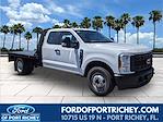 New 2024 Ford F-350 XL Super Cab 9' 4" Bedrock Steel Flatbed Truck for sale #EE65905 - photo 1