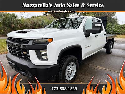 Used 2020 Chevrolet Silverado 2500 Crew Cab Flatbed Truck for sale #MM6390 - photo 1