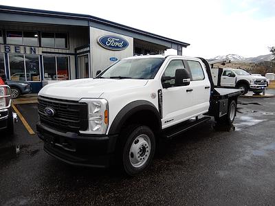 New 2025 Ford F-550 XL Crew Cab 4x4 Rugby Flatbed Truck for sale #C43180 - photo 1