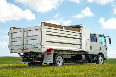 New 2026 Isuzu NPR-HD Crew Cab 14' Marquez Brothers Inc. Landscape Dump for sale #1G4-DUMP - photo 2