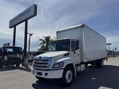 Used 2019 Hino 268A Single Cab 26' Morgan Truck Body Box Truck for sale #P6710 - photo 1