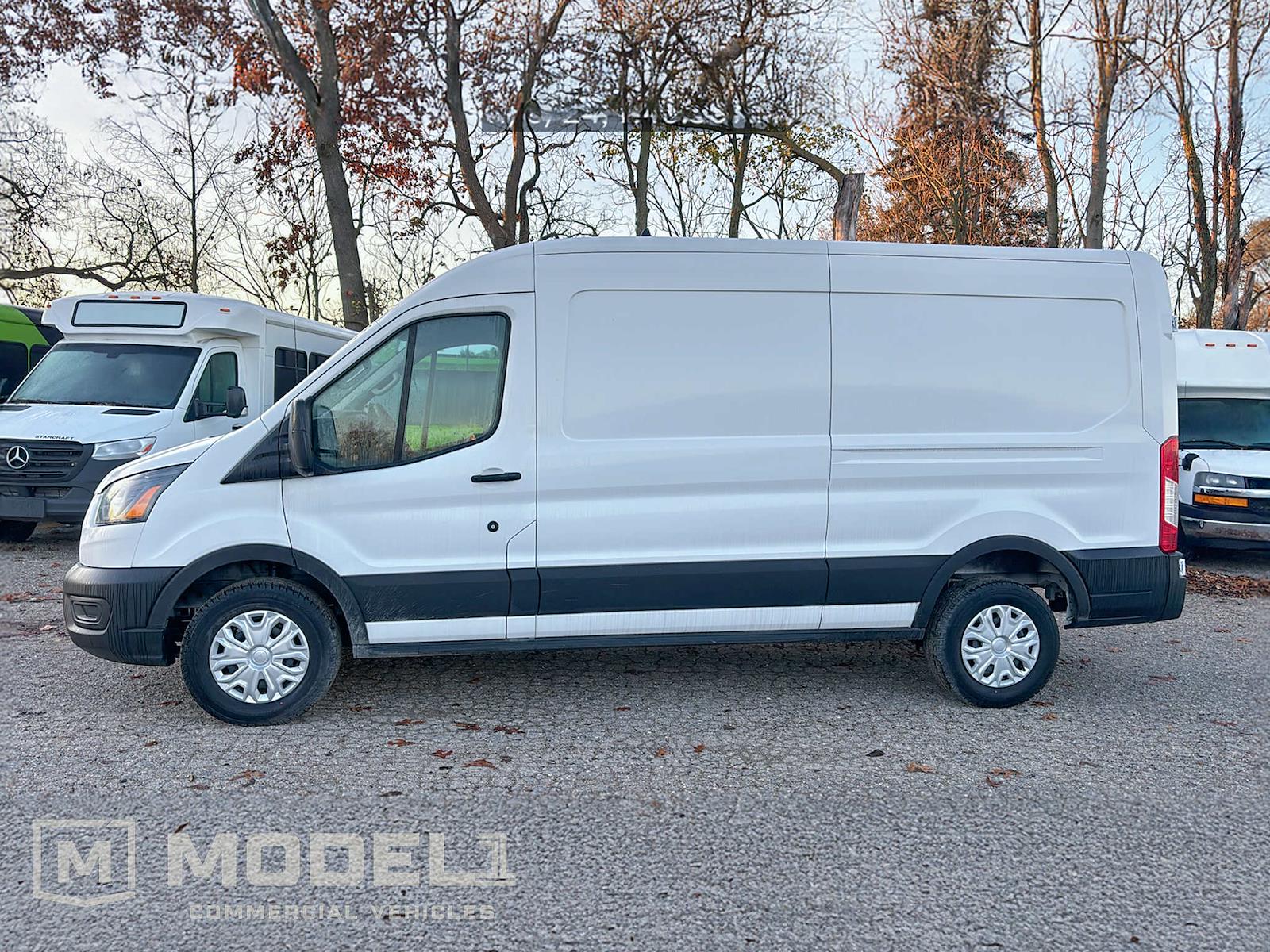 New 2023 Ford E-Transit 350 Medium Roof Upfitted Cargo Van - photo 2