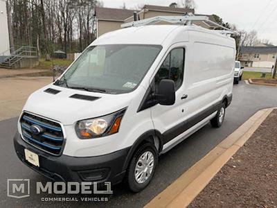 New 2023 Ford E-Transit 350 Medium Roof Upfitted Cargo Van for sale #1716337 - photo 1
