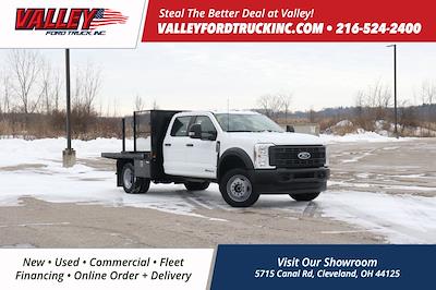 Used 2024 Ford F-550 Crew Cab Flatbed Truck for sale #32741 - photo 1