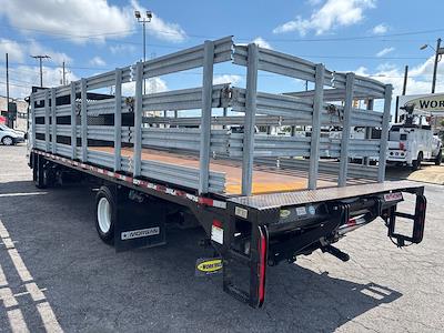 Used 2020 Isuzu NPR-HD Regular Cab Stake Bed with Liftgate for sale #30051 - photo 2