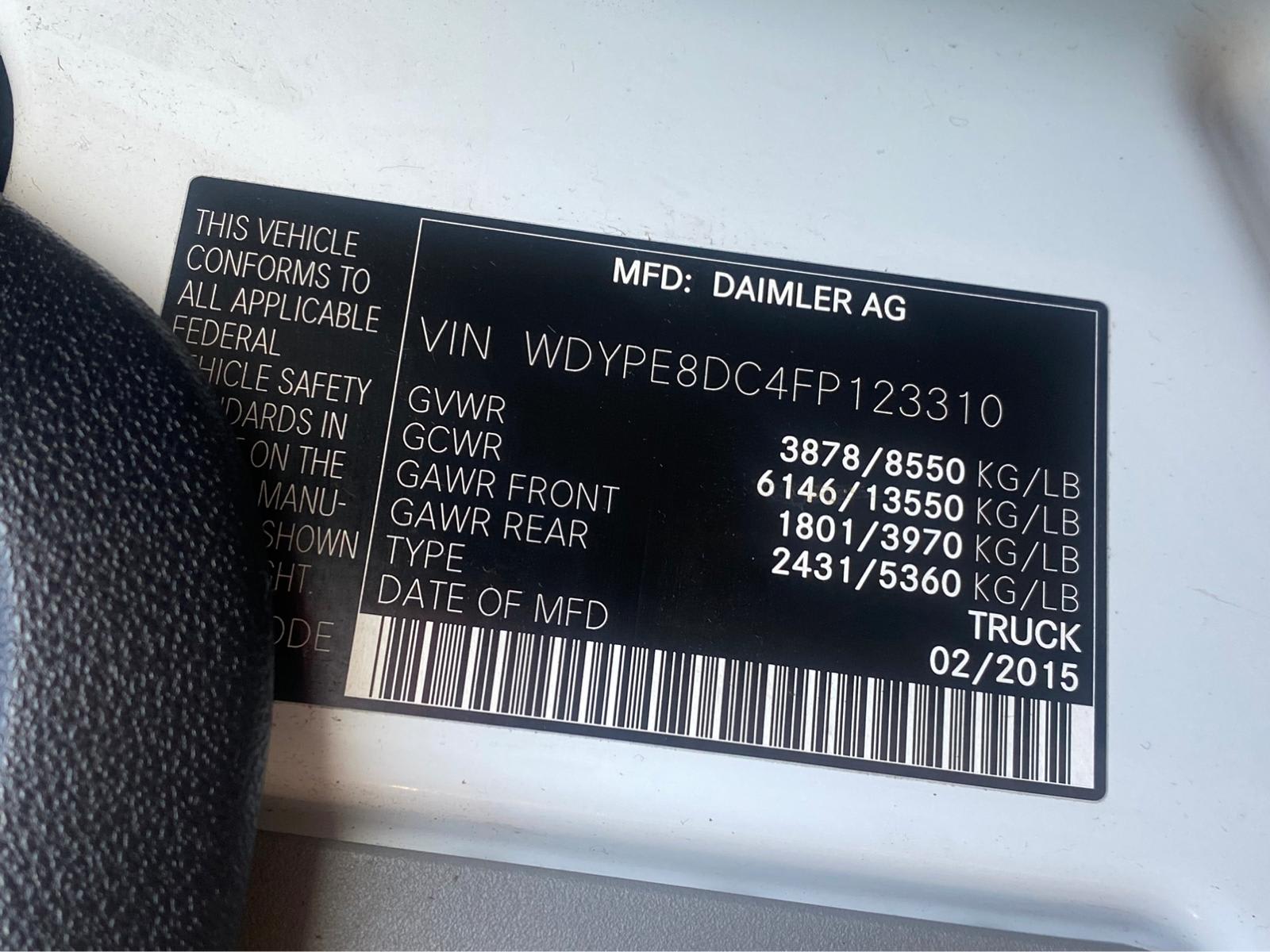 Used 2015 Freightliner Sprinter 2500 - photo 39