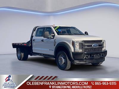 Used 2019 Ford F-550 Crew Cab Flatbed Truck for sale #K9910 - photo 1