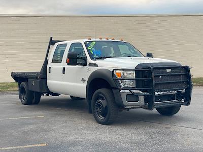 Used 2013 Ford F-550 Crew Cab Flatbed Truck for sale #KP1051 - photo 1
