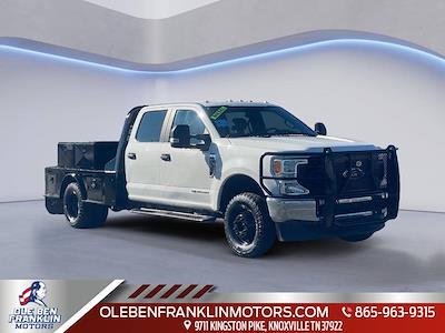 Used 2021 Ford F-350 Crew Cab Flatbed Truck for sale #KP1154 - photo 1