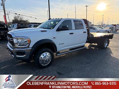 Used 2020 Ram 5500 Crew Cab Flatbed Truck for sale #KP1285 - photo 1