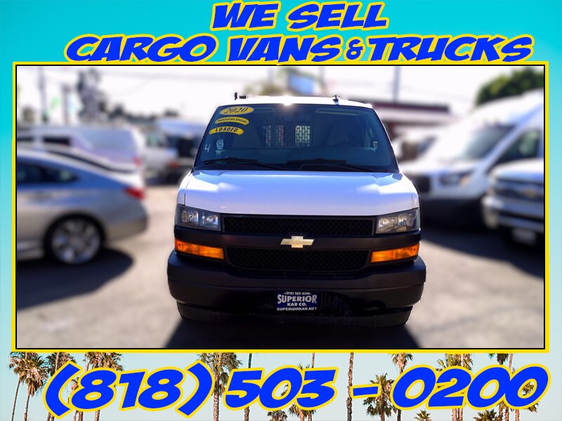 Used 2020 Chevrolet Express 2500 Empty Cargo Van - photo 2
