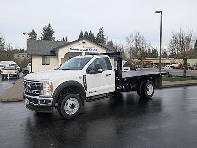 New 2025 Ford F-550 Regular Cab Steel Flatbed Truck for sale #25-1035 - photo 1