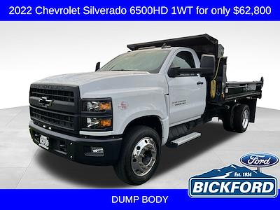 Used 2022 Chevrolet Silverado 6500 Regular Cab Dump Truck for sale #E0249 - photo 1
