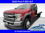 Used 2020 Ford F-550 Regular Cab Flatbed Truck for sale #E0544 - photo 1