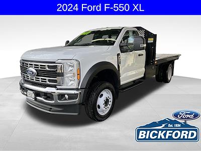 Used 2024 Ford F-550 Regular Cab Flatbed Truck for sale #E0896 - photo 1