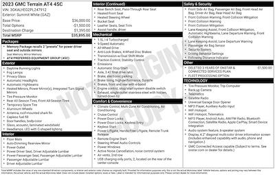 2023 GMC Terrain AWD SUV for sale #PPL247912 - photo 2