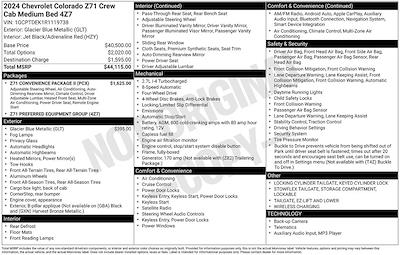 Used 2024 Chevrolet Colorado - photo 1