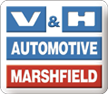 V&H Automotive Ford logo