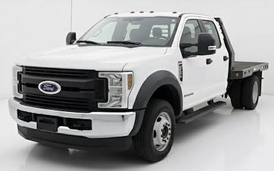 Used 2019 Ford F-550 Crew Cab Flatbed Truck for sale #1FD0W5HT8KEG88258 - photo 1