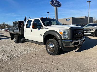 Used 2014 Ford F-550 Crew Cab Flatbed Truck for sale #P00534 - photo 1