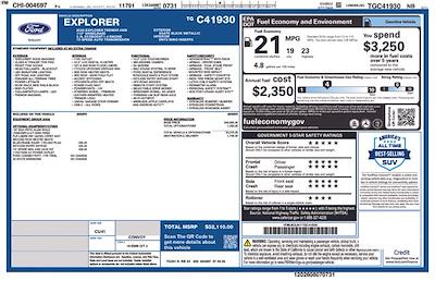 2026 Ford Explorer 4WD SUV for sale #F32902 - photo 1
