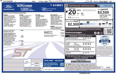 2027 Ford Explorer 4WD SUV for sale #F32926 - photo 1