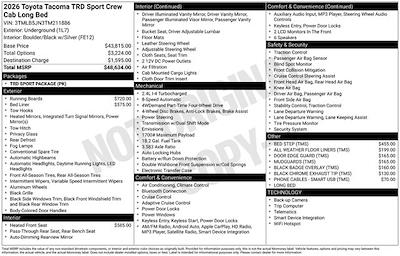 Used 2026 Toyota Tacoma - photo 1