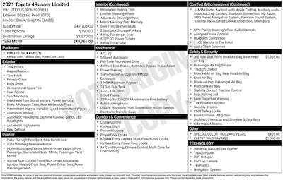 Used 2021 Toyota 4Runner - photo 1