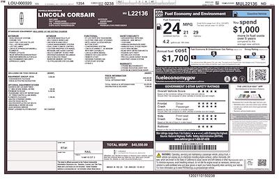 Used 2021 Lincoln Corsair - photo 1