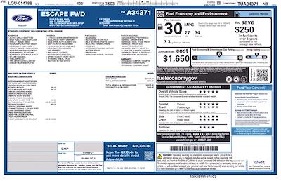 New 2026 Ford Escape - photo 1