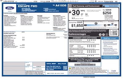 New 2026 Ford Escape - photo 1