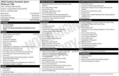 Used 2022 Cadillac Escalade - photo 1