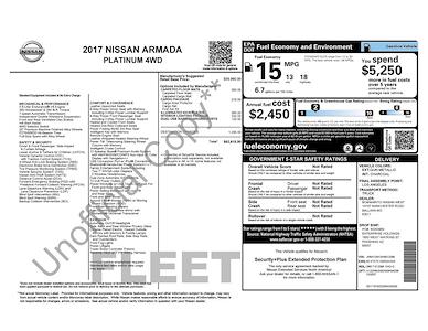 Used 2017 Nissan Armada - photo 1