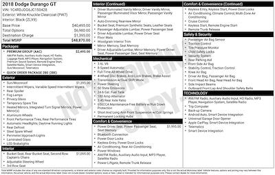 Used 2018 Dodge Durango - photo 1