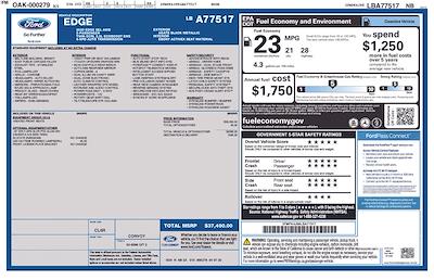 2020 Ford Edge AWD SUV for sale #C60145B - photo 2