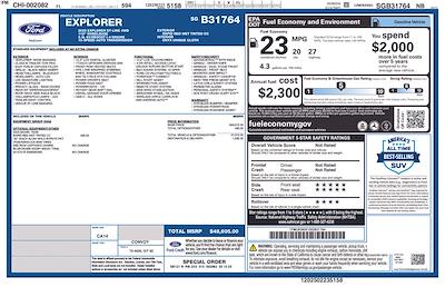 2025 Ford Explorer 4WD SUV for sale #E17151 - photo 2