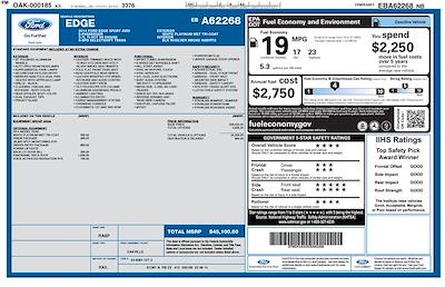 2014 Ford Edge AWD SUV for sale #F60492B - photo 2