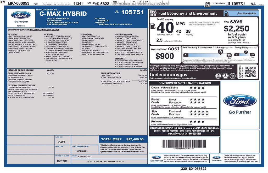 Used 2018 Ford C-Max - photo 2
