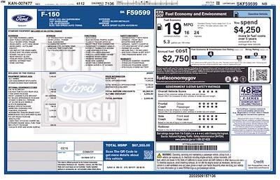 2025 Ford F-150 SuperCrew Cab 4WD Pickup for sale #9759599 - photo 1