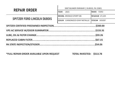 Used 2025 Ford Bronco Sport Outer Banks for sale #3050DF - photo 1