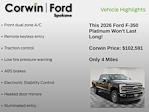 New 2026 Ford F-350 Platinum Crew Cab for sale #7D51140 - photo 8