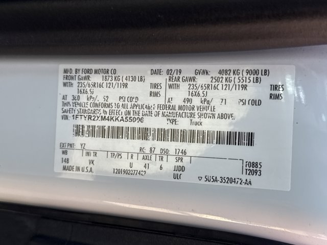 Used 2019 Ford Transit 250 - photo 31
