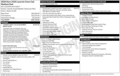 New 2026 Ram 2500 - photo 1