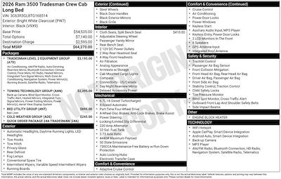 New 2026 Ram 3500 - photo 1