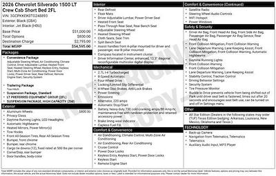 New 2026 Chevrolet Silverado 1500 - photo 1