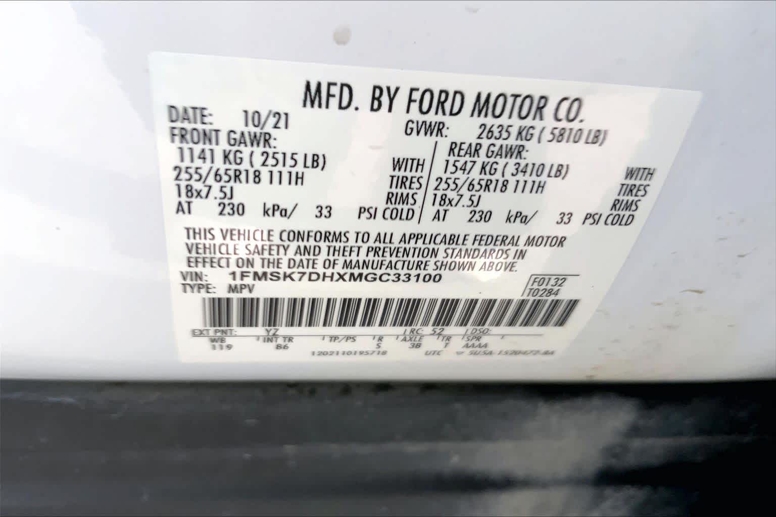 Used 2021 Ford Explorer - photo 34