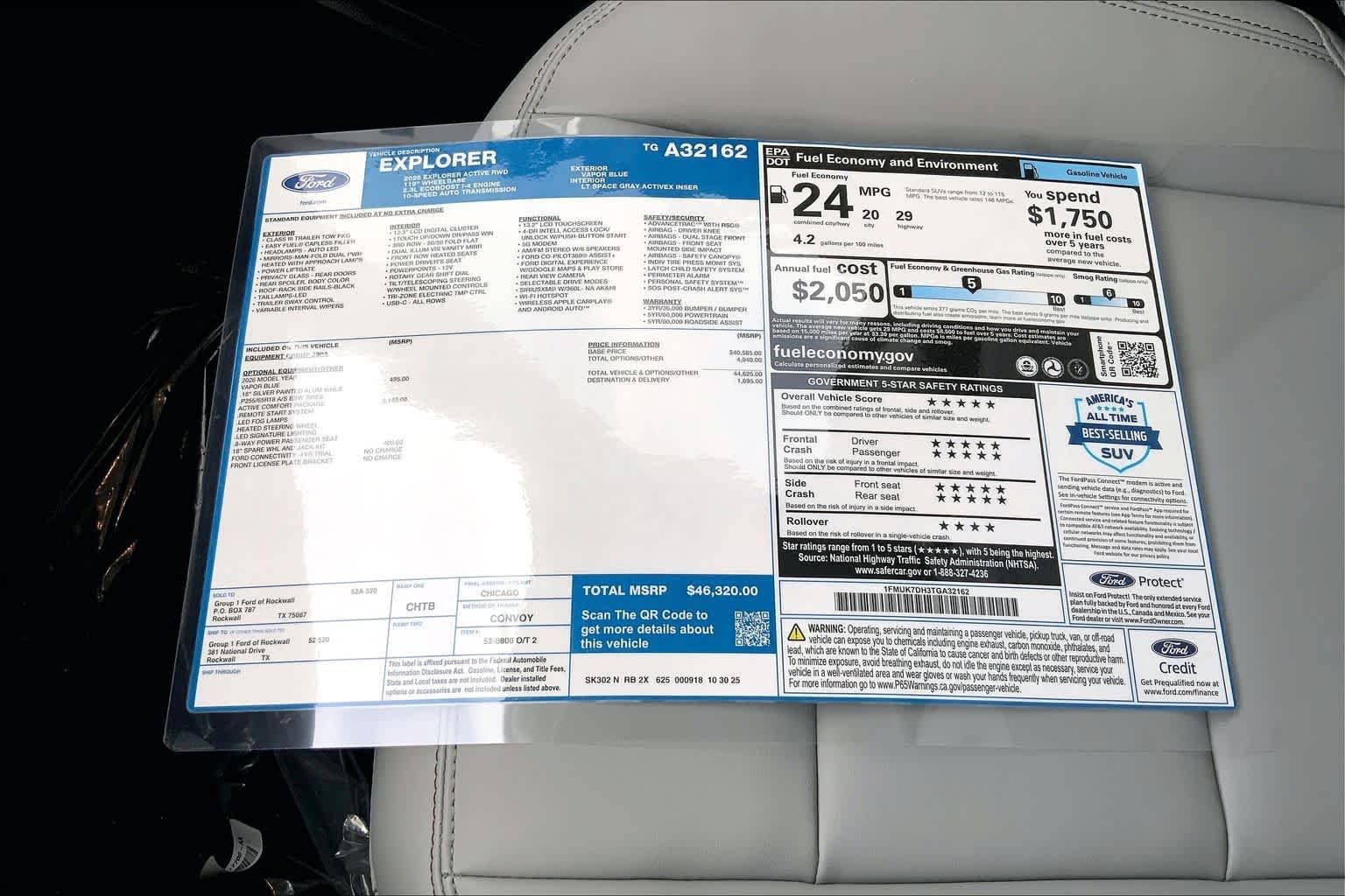 New 2026 Ford Explorer - photo 20